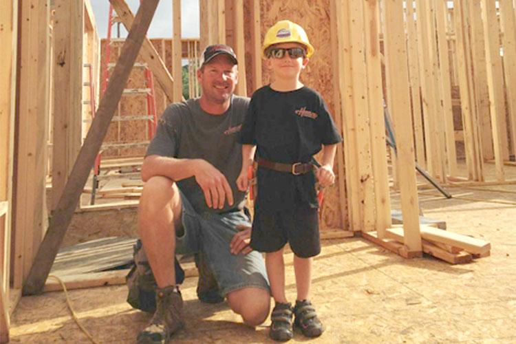 Paul and son Hartland Construction